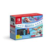 Pack Console Nintendo Switch Néon Switch Sports + 12mois d'abonnement Nintendo Switch Online