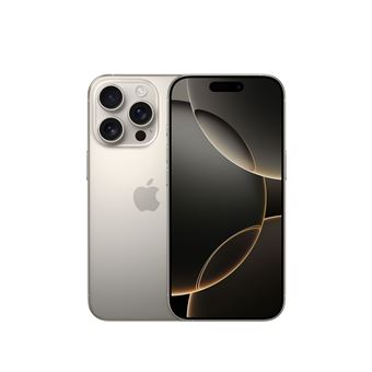 Apple iPhone 16 Pro 6,3" 5G 512 Go Double SIM Titane Naturel - 1