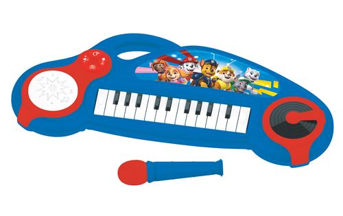 Piano électronique pour enfants La Pat' Patrouille avec effets lumineux