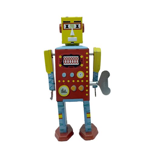Décoration enfant Fnac Wind Up Tin Robot BuzzBot