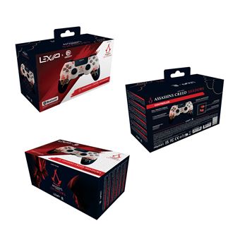 Manette sans fil Lexip x Ubisoft Assasin's Creed Shadows pour PS4 et PC