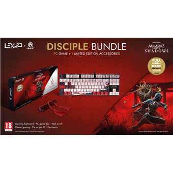 Clavier Gaming Azerty Lexip Disciple Assasin's Creed Shadows + Jeu PC