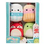 Pack 4 Peluches Micromallows Squishmalows