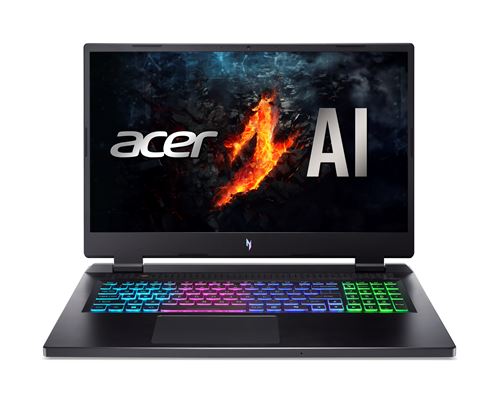 PC Portable Gaming Acer Nitro 17 An17-42-R8Fw 17,3" Full Hd 165 Hz Amd Ryzen™ 7 16 Go Ram 512 Go SSD Nvidia Geforce Rtx 4060 Noir