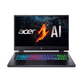 PC Portable Gaming Acer Nitro 17 AN17-42-R8FW 17,3" Full HD 165 Hz AMD Ryzen™ 7 16 Go RAM 512 Go SSD Nvidia GeForce RTX 4060 Noir