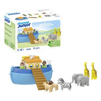 Playmobil Junior 71681 Arche de Noé transportable