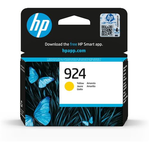 Cartouche d encre HP 924 Jaune