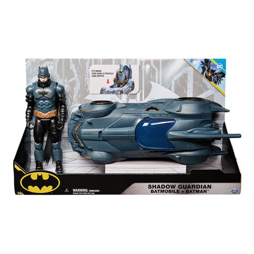 Pack figurine et véhicule Batman 30 cm