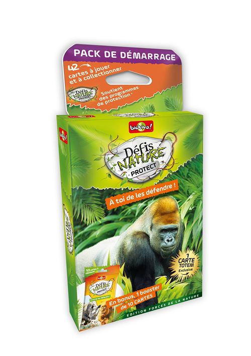 Jeu pour découvrir la nature Bioviva Pack de demarrage Gorille