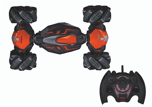 Voiture télécommandée Lexibook Crosslander® Twist RC46 360° rotation avec effets lumineux