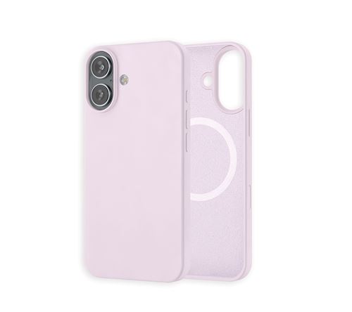 WeFix - Coque Silicone MagSafe iPhone 16 - Lila