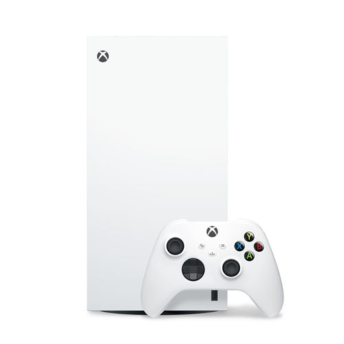 Console Microsoft Xbox Series X 1To Digital Edition Robot Blanc