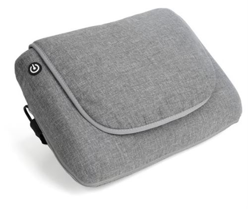 Coussin Masseur Green Delta Autonome Shiatsu Corps Gris