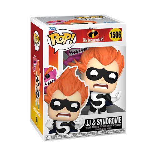 Funko Les Indestructibles POP! JJ & Syndrome 9 cm - vue 2