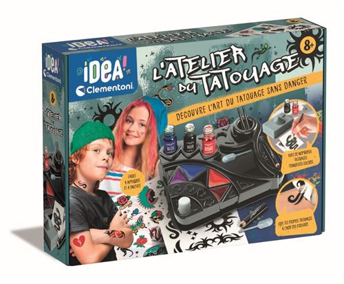 Jeu d'Imitation L'Atelier du Tatouage 52724clementoni – Coffret Complet - vue 3