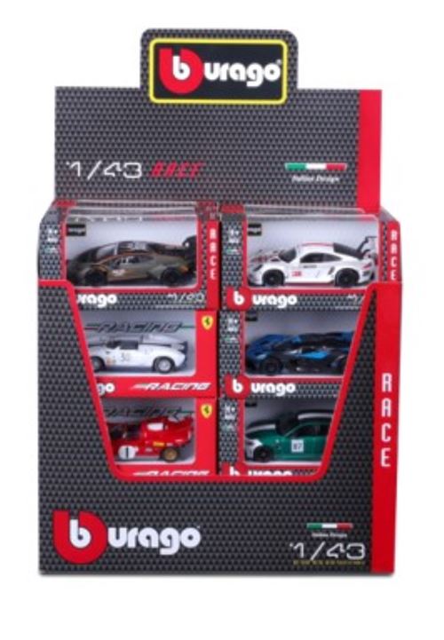 Voiture Bburago 1/43 Race Collection Modèle aléatoire - Bburago