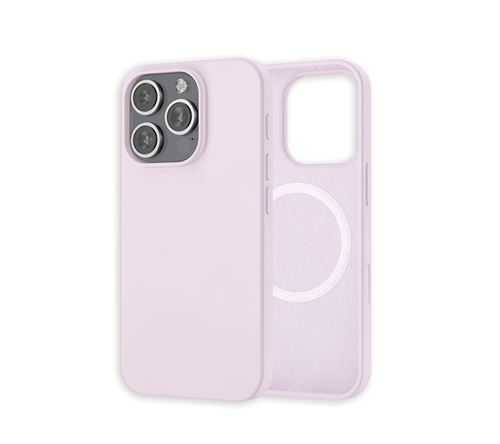 WeFix - Coque Silicone MagSafe iPhone 16 Pro - Lila