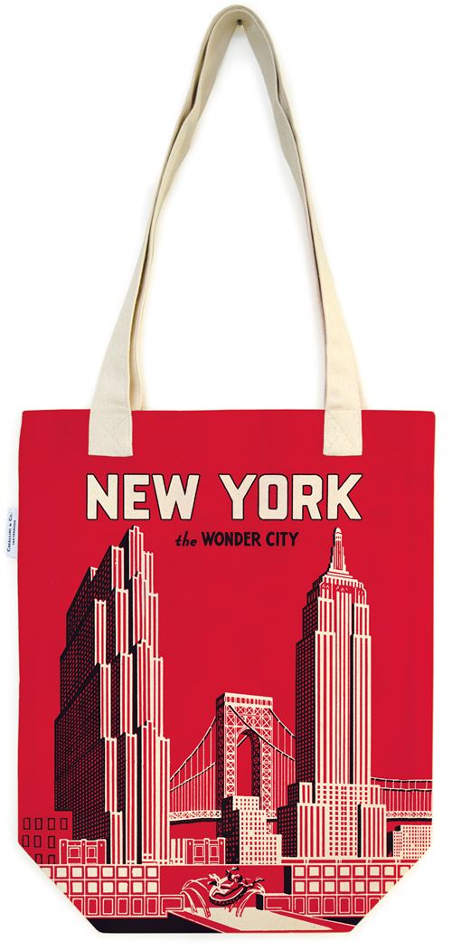 LETTERBX SAC EN TOILE NYC WONDER CITY