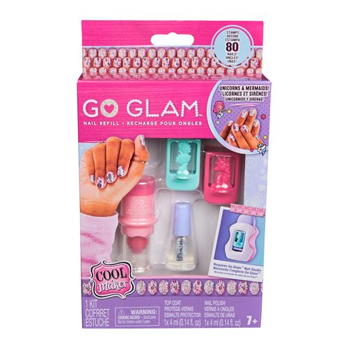 COOL MAKER - Coffret Recharges Go Glam Nail Studio