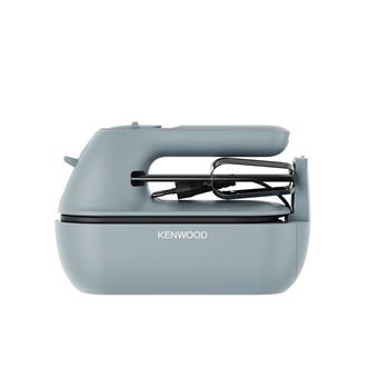 Produktbild von Kenwood Handmixer QuickMix Go HMP40.000RD, Tragbar Dank Integriertem Koffer, Inklusive Edelstahl Schneebesen & Knethaken, Messlöffel, 350W