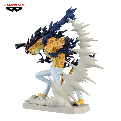 Figurine Banpresto Rob Lucci 10 cm Pose menaçante One Piece - vue 2