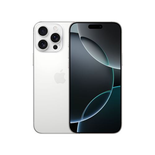 Apple iPhone 16 Pro Max 6,9"" 5G 512 Go Double SIM Titane Blanc État correct - Apple reconditionné disponible sur Fnac