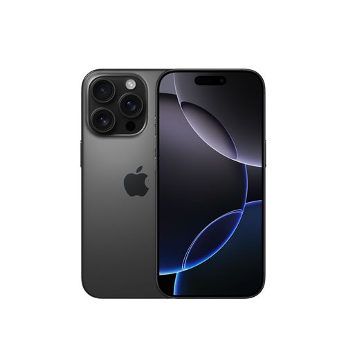 Acheter Apple iPhone 16 Pro 6,3"" 5G 1 To Double SIM Noir Titane État correct - 1544,00 € Apple iPhone 16 Pro 6,3"" 5G 1 To Double SIM Noir Titane État correct - Apple reconditionné disponible sur Fnac