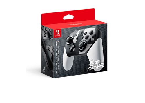 NINTENDO SWITCH CONTROLLER PRO SUPER SMASH BROS IMPORT