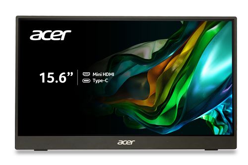 Ecran PC Portable Acer PM161QBbmiuux 15,6" Full HD Noir