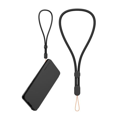 Folio noir + Dragonne pour Redmi 13 4G