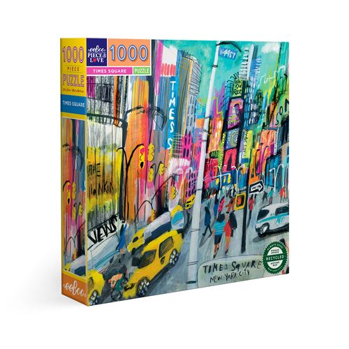 Puzzle 1000 pièces Eeboo Times Square - Eeboo