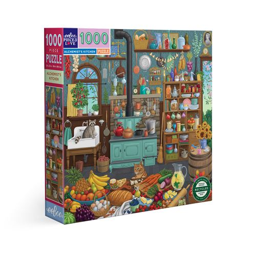 Puzzle 1000 pièces Eeboo Alchemist’s Kitchen - Eeboo