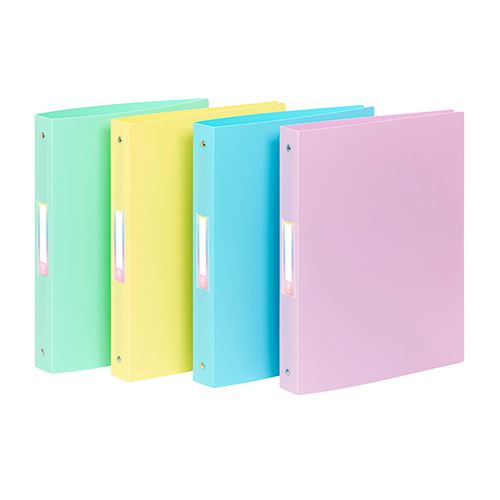CLASSEUR SOUPLE A4 MAXI DOS 4 CM RAINBOW PAST ASSORTIS