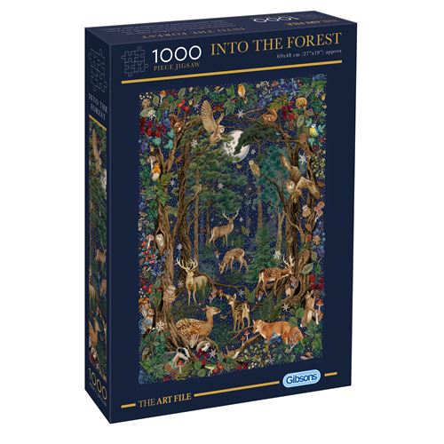 Puzzle 1000 Pièces Gibsons Into The Forest