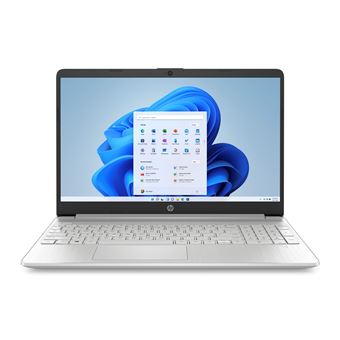 PC Portable HP Laptop 15s-fq5017nf 15,6" Intel Core i7 16 Go RAM 512 Go SSD Argent naturel