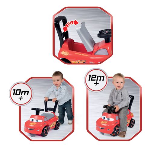 Porteur bébé Smoby Cars Auto