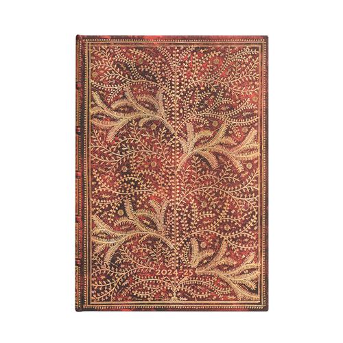 Agenda Paperblanks 13M25 Forêt Sauvage Midi 2024-2025