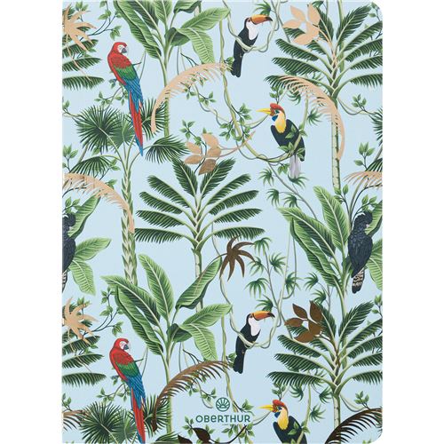CARNET A6 SALTO ARA - 128 PAGES - SOUPLE - REGLURE MIXTE LIGNES/PETITS CARREAUX