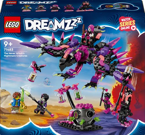 LEGO® DREAMZzz™ 71483 Les créatures de la Sorcière des cauchemars