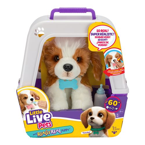 Mon Chiot Beagle MOOSE TOYS REALLY REAL LITTLE LIVE PETS Chiot interactif avec sons et réactions - vue 3
