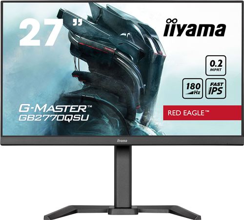 Ecran PC gaming Iiyama GB2770QSU 27 WQHD Noir