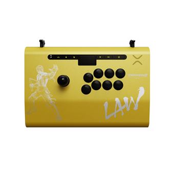 Manette Pdp Victrix Pro FS Tekken 8 Law pour PS5 PS4 et PC Jaune