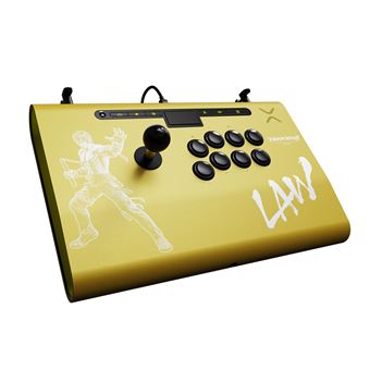 Manette Pdp Victrix Pro FS Tekken 8 Law pour PS5 PS4 et PC Jaune