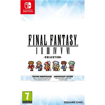 Final Fantasy I-VI Collection Édition Anniversaire Nintendo Switch