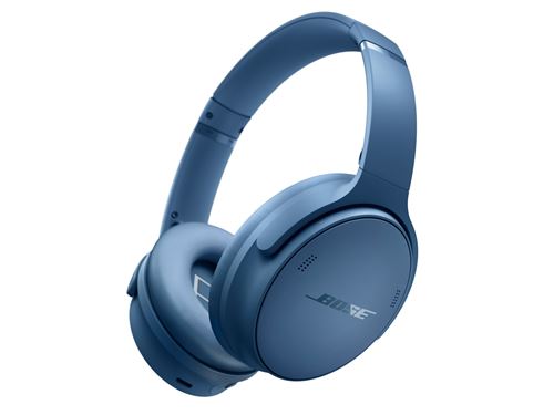 Casque circum-aural sans fil Bluetooth Bose QuietComfort à réduction de bruit Bleu crépuscule