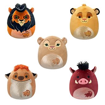 Peluche Squishmallows Lion King 20 cm Modèle aléatoire