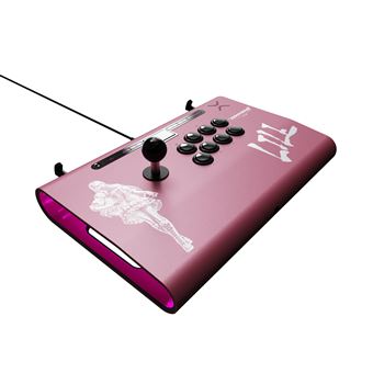 Manette Pdp Victrix Pro FS Tekken 8 Arcade Fight Stick Lili pour PS5 PS4 et PC Rose