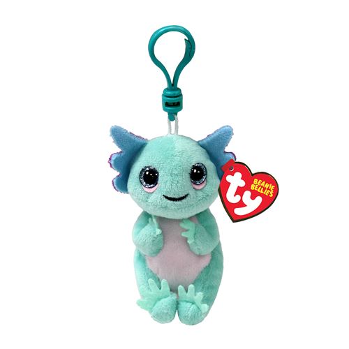 Ty Multicolore Peluche Beanie Bellies Clip Alex L'axolotl