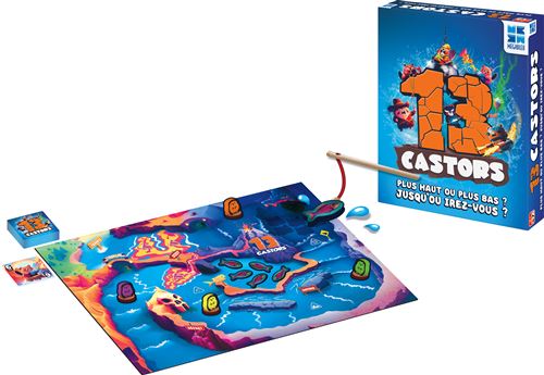 Megableu Jeu De Société - 13 Castors - Course De Castors Avec Prédictions Et Bonus - Neuf - Image 2