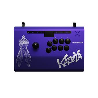 Manette Pdp Victrix Pro FS Tekken 8 Kazuya pour PS5 PS4 et PC Violet